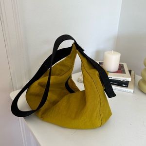 Baggu Nylon Crescent Bag Chartreuse